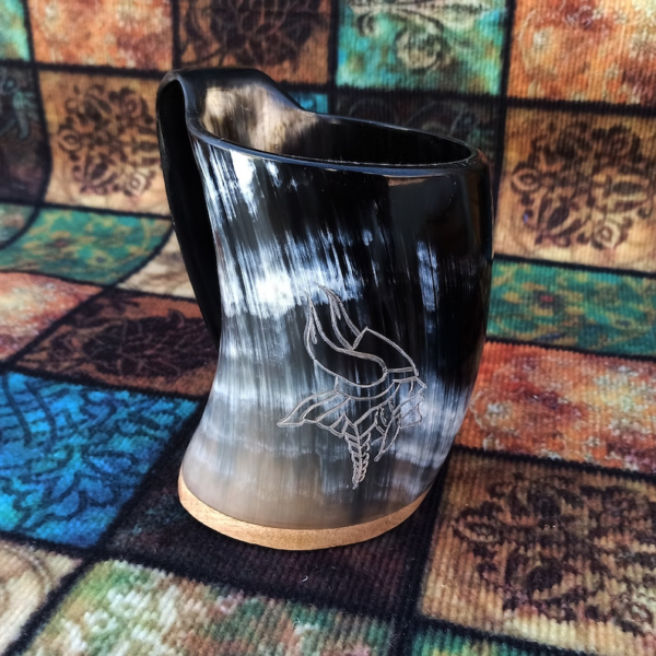 Viking Drinking Horn Mug