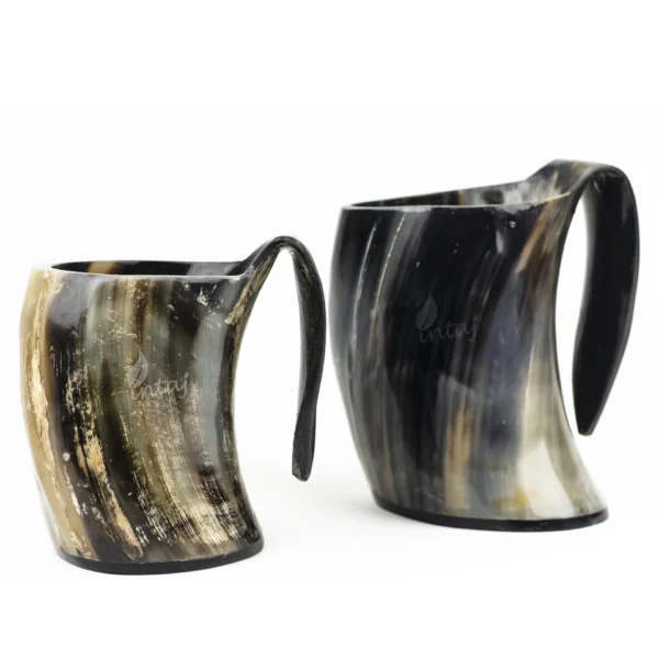 Buffalo Horn Mugs