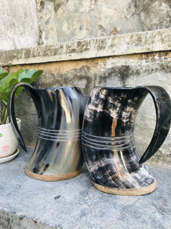 Horn Mugs