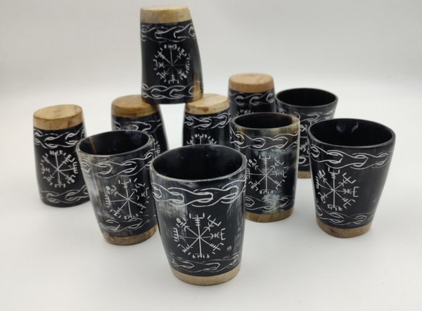 Viking Horn Glasses