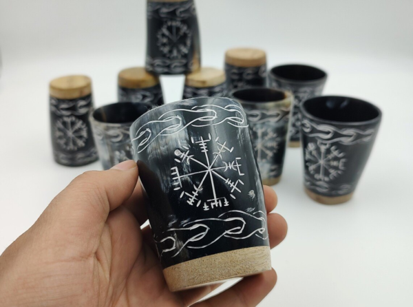 Viking Horn Glasses